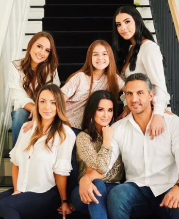 Sophia Umansky with her family